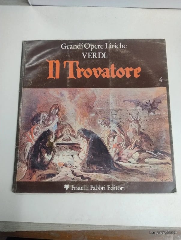 Giuseppe Verdi il trovatore, vinile