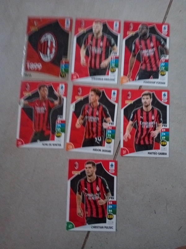 Il calciatore adrenalyn 25 * 26