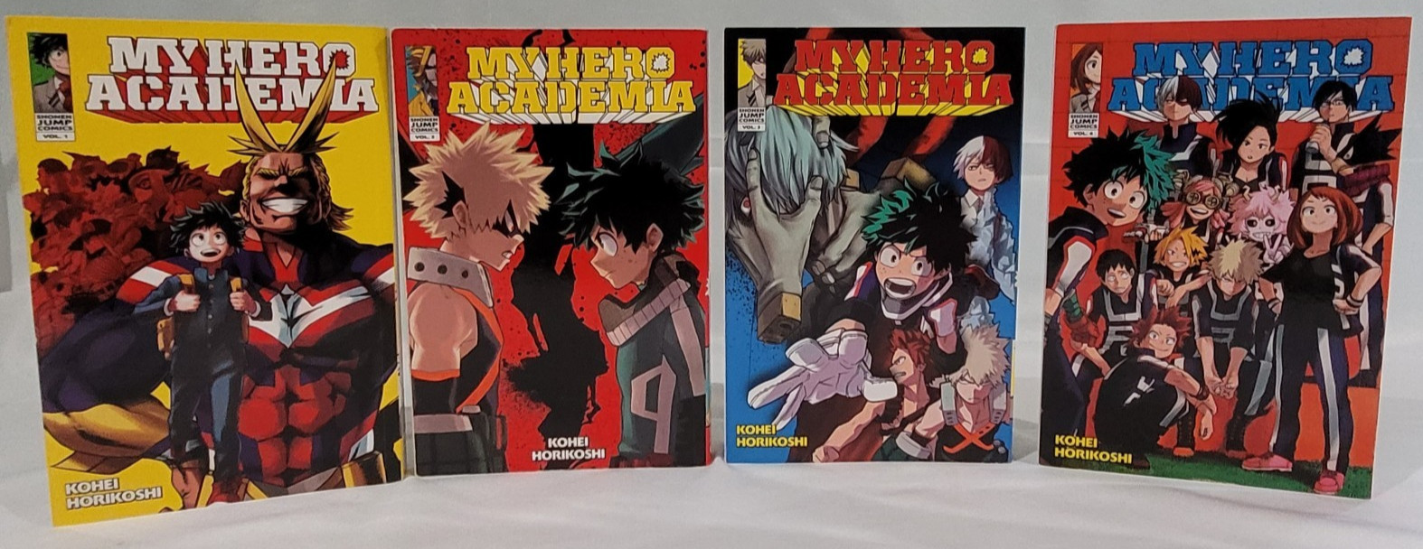 My Hero Academia Manga Lotto Volumi 1 2 3 4 Shonen Jump Inglese Viz Media