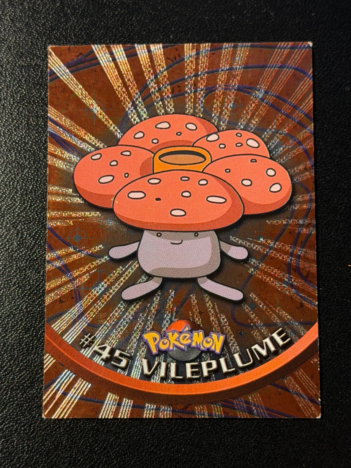 Vileplume 45 Sun Rays Holo Foil Pokemon Topps