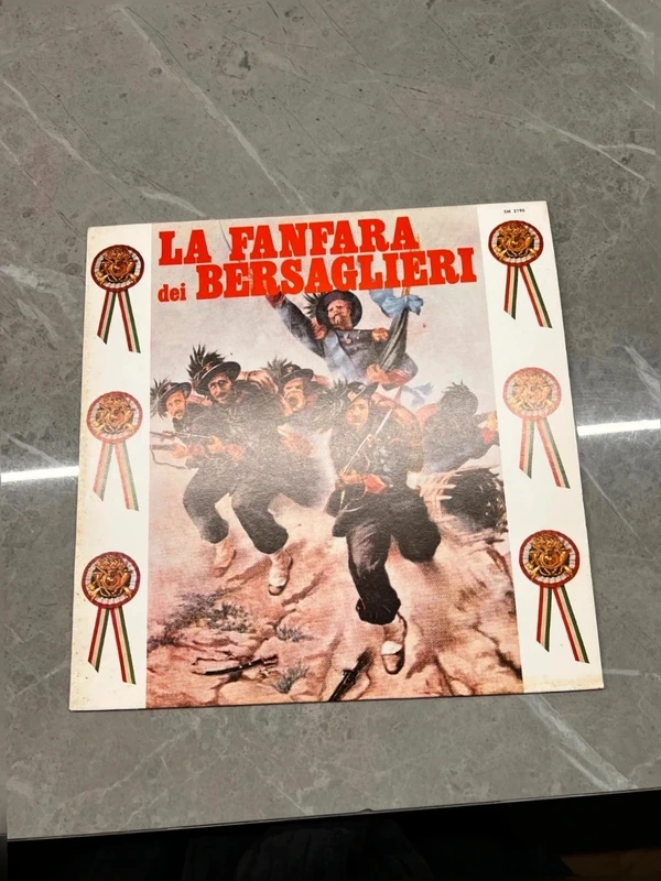 Vinile Della fanfara Dei Bersaglieri