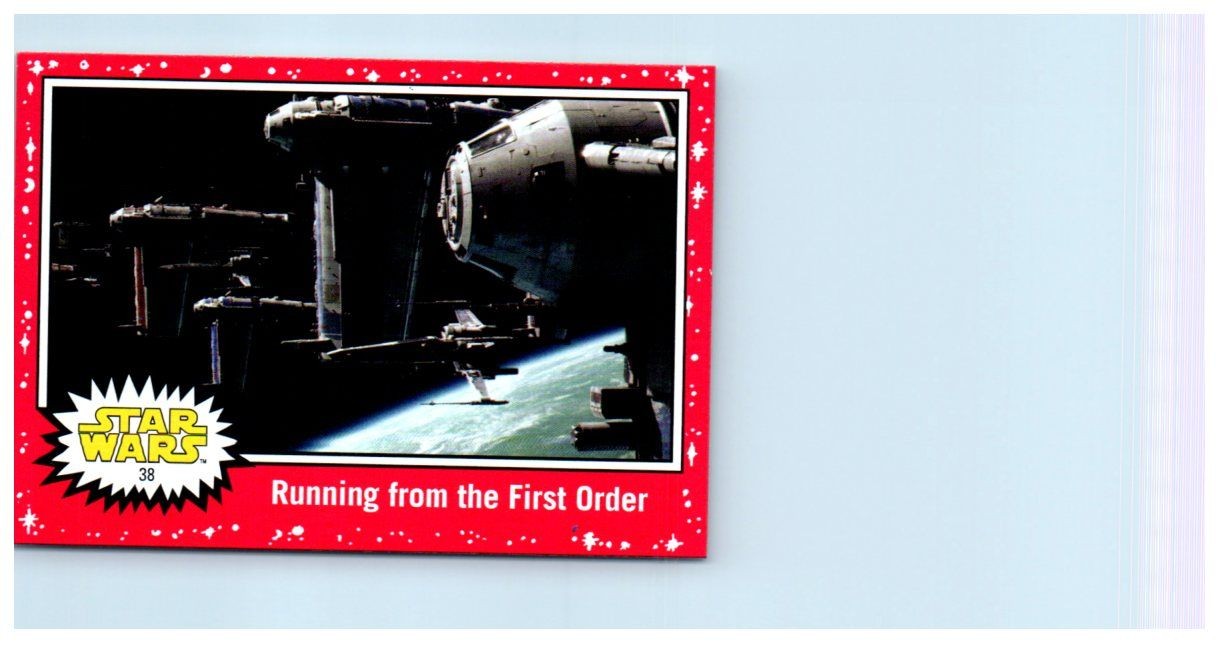 Topps Star Wars Trading Card #38 Funzionante Dal Primo Ordine Ascesa di Skywalker