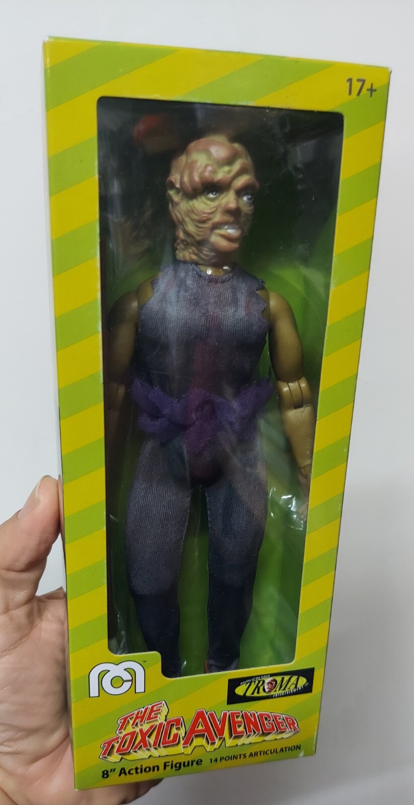 THE TOXIC AVENGER mego Horror Monsters 8" Action Figure Troma Marty Abrams Toy