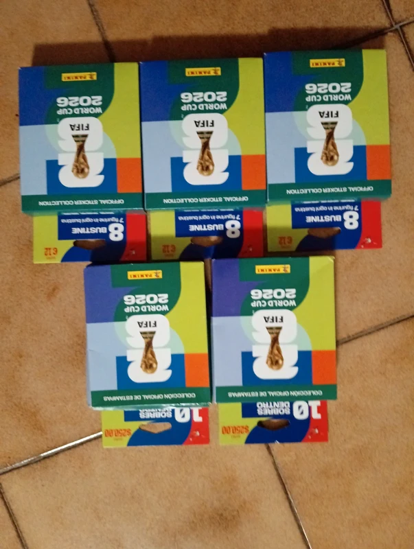 FIFA World cup panini 2026 special blister Mexico Messico Italia