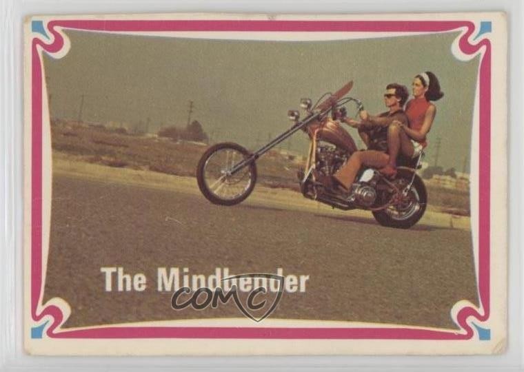 1972 Donruss Choppers and Hot Bikes The Mindbender #66 1i7