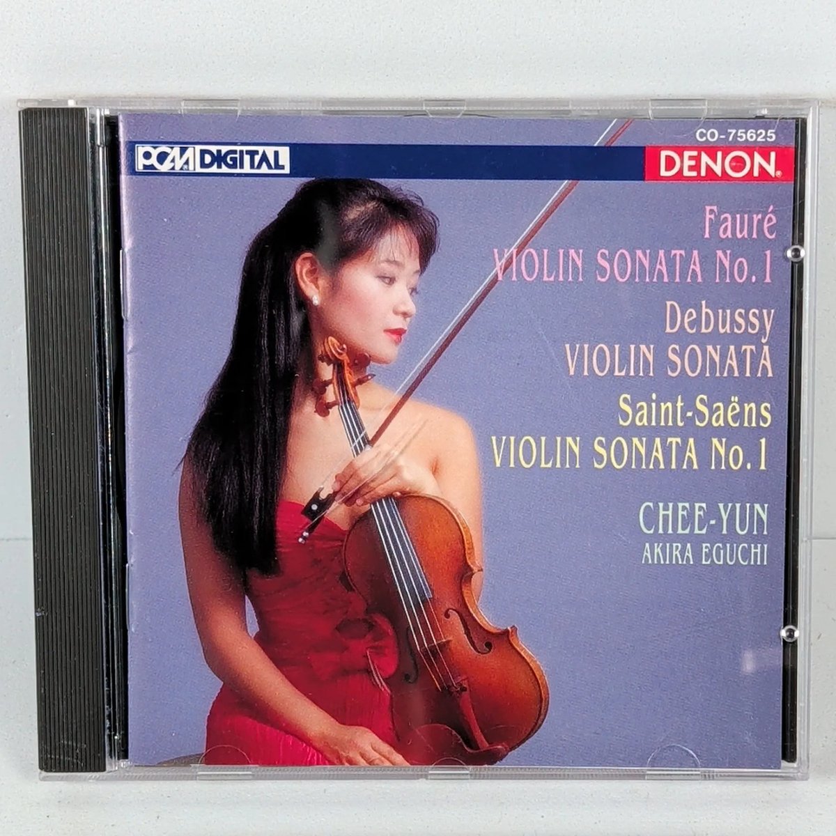 Chee-Yun; Akira Eguchi - Faurae Violin Sonata No.1; Debussy Violin Sonata; Saint