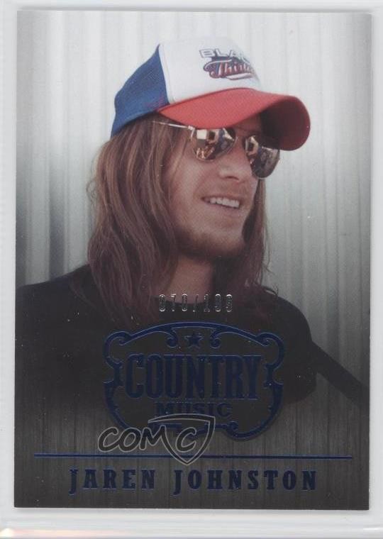2014 Panini Country Music Blu 70/199 Jaren Johnston #24 1s8
