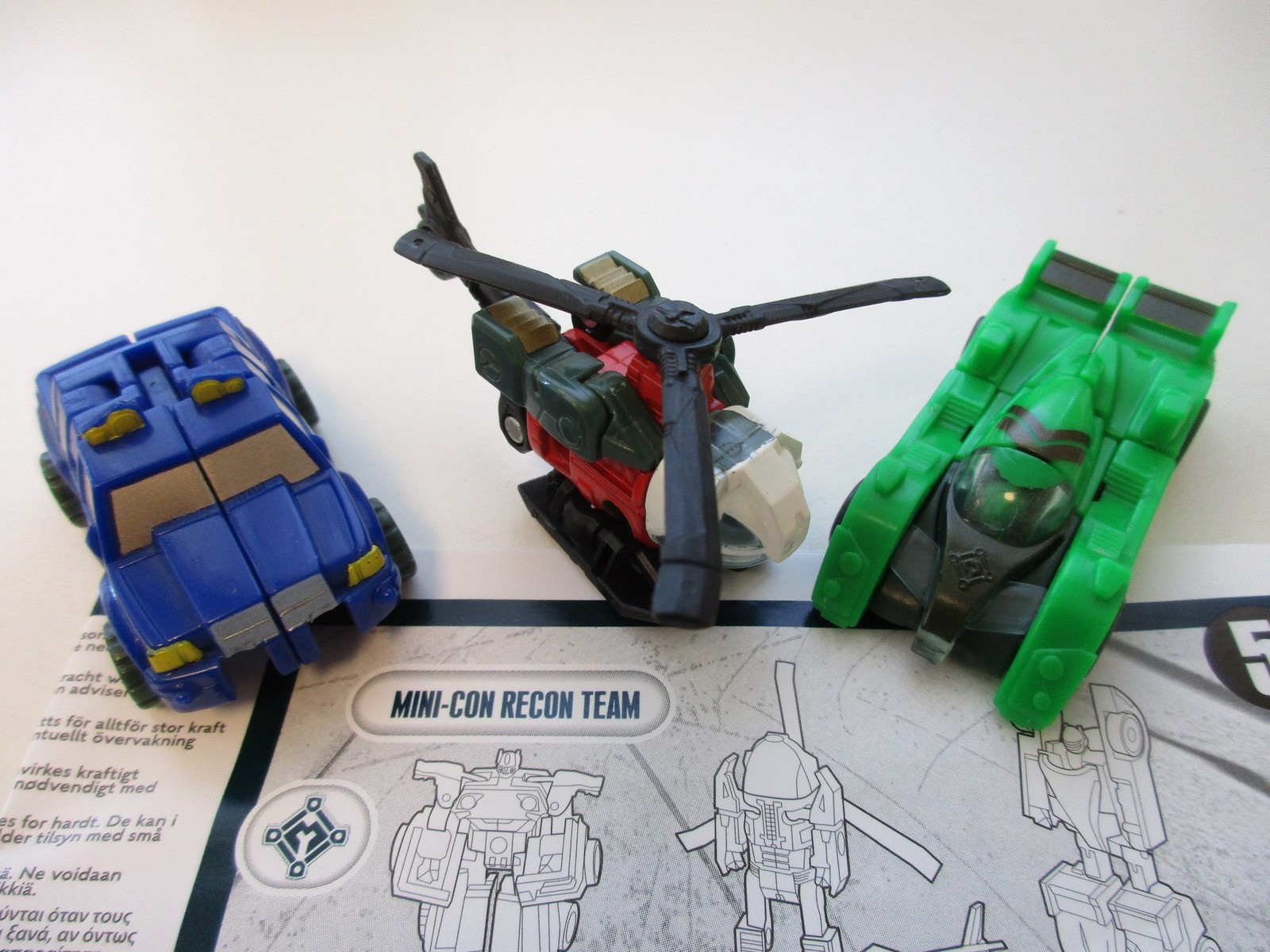 Transformers Cybertron Scout Class Recon Mini-Con Team 2005