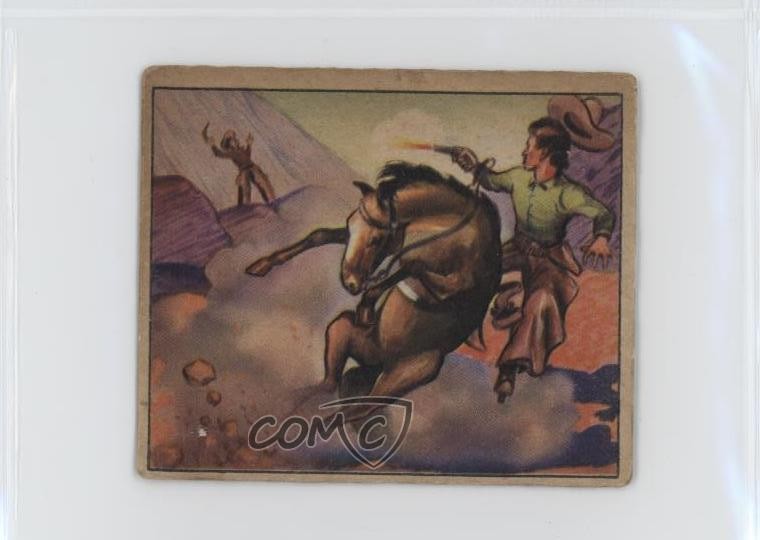 1949 Bowman Wild West Law and Order Rangers Ride #F-14 hw6