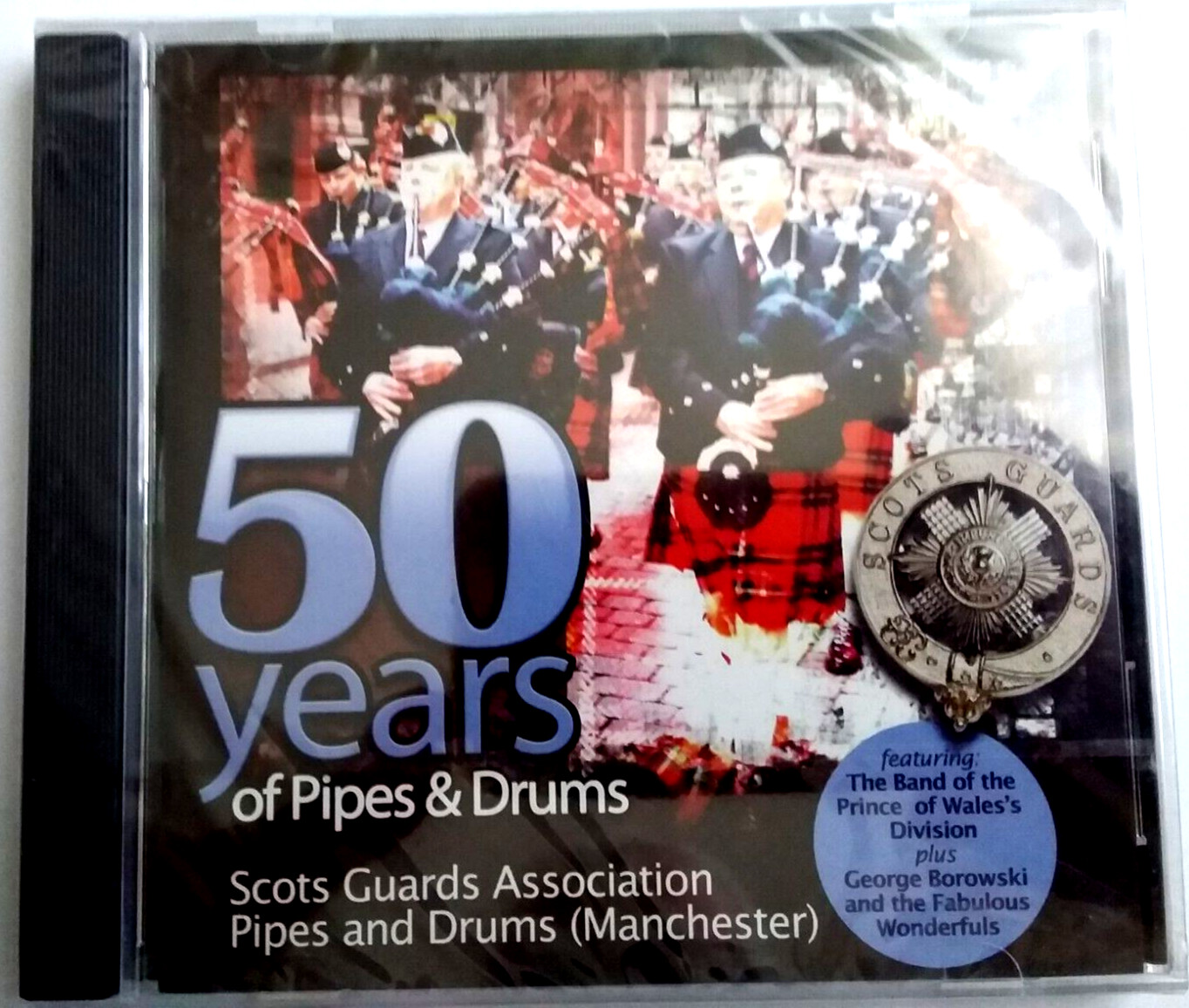 50 Years of Pipes & Drums CD Scots Guards Association Manchester NEW SEALED