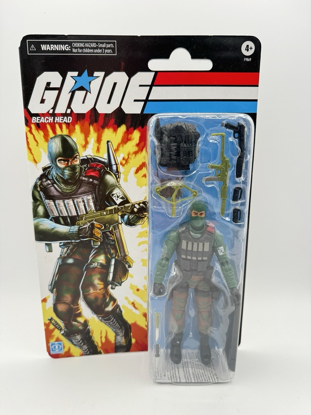 GI Joe Beach Head 6 Inch Action Figure Hasbro 2024 F9869 Sealed