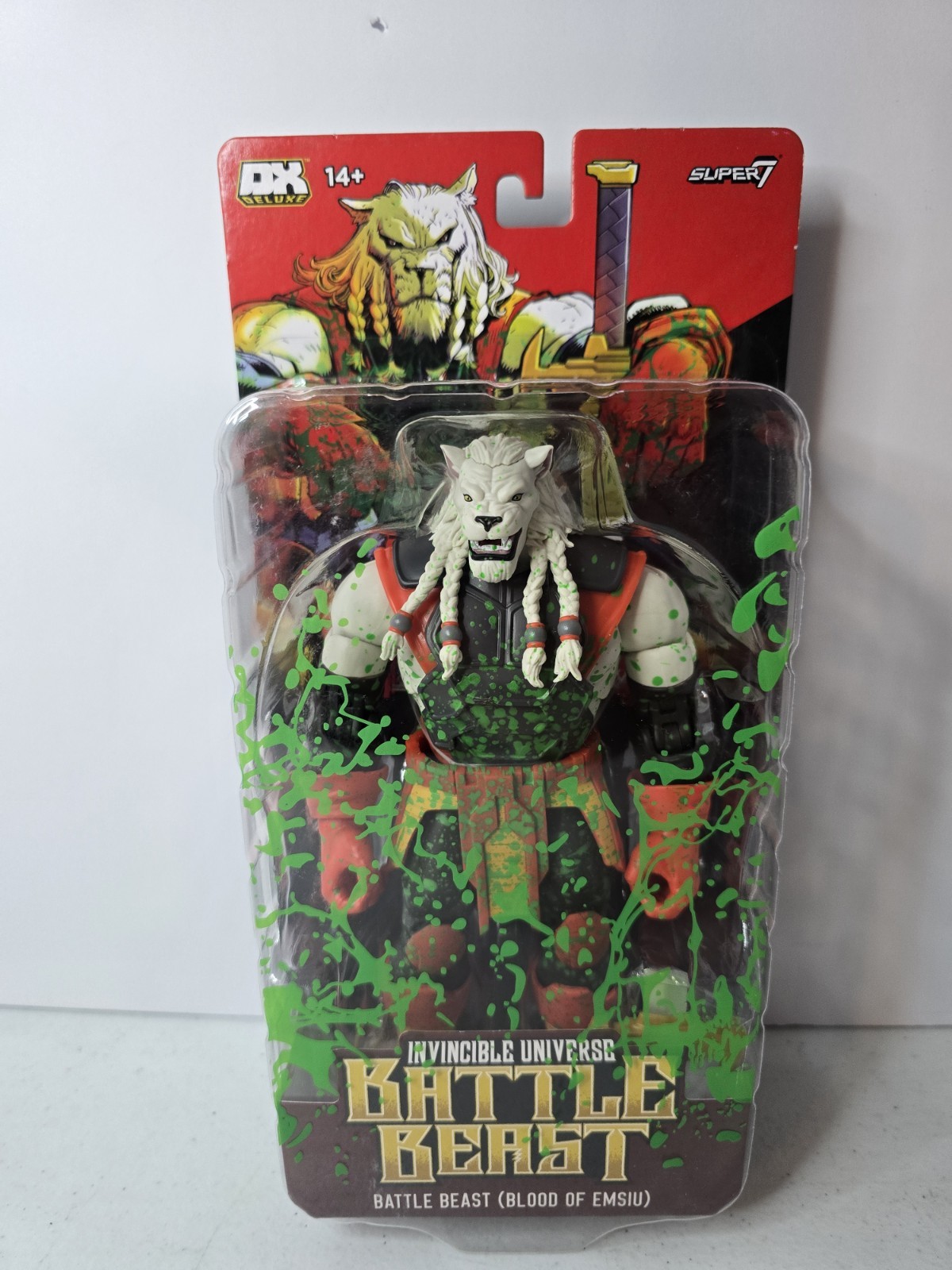 Super7 Modellino Invincible Universe Battle Beast Blood of Emsiu DX 14+