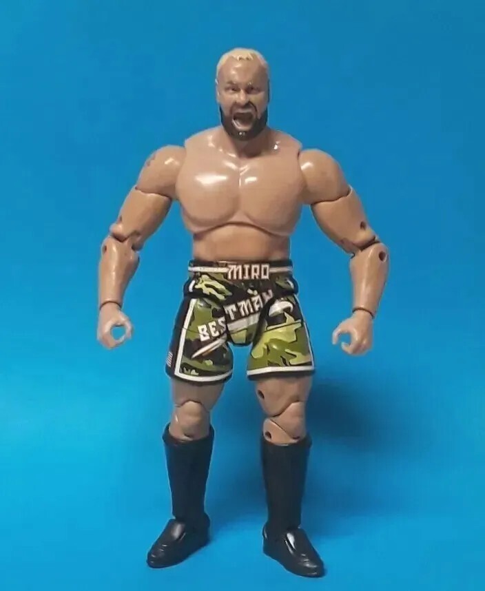 WWE AEW Unrivaled MIRO Action Figure Collection Elite Wrestling Series Rusev 