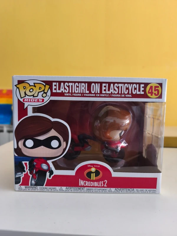 Funko Pop Ride 45 Elasticgirl Moto