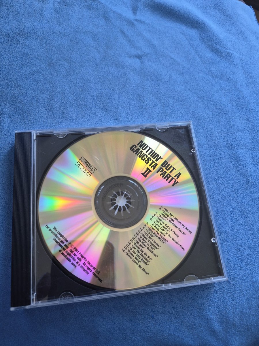Nuthin But A Gangsta Party 2 Promo Advance Cd
