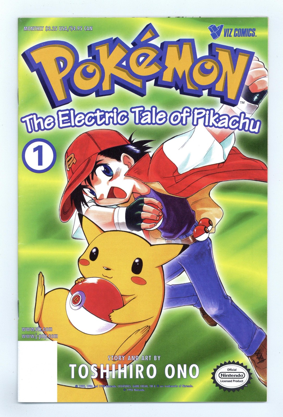 Pokemon Parte 1 Il Racconto Elettrico di Pikachu 1B FN 6.0 1999 Ristampa