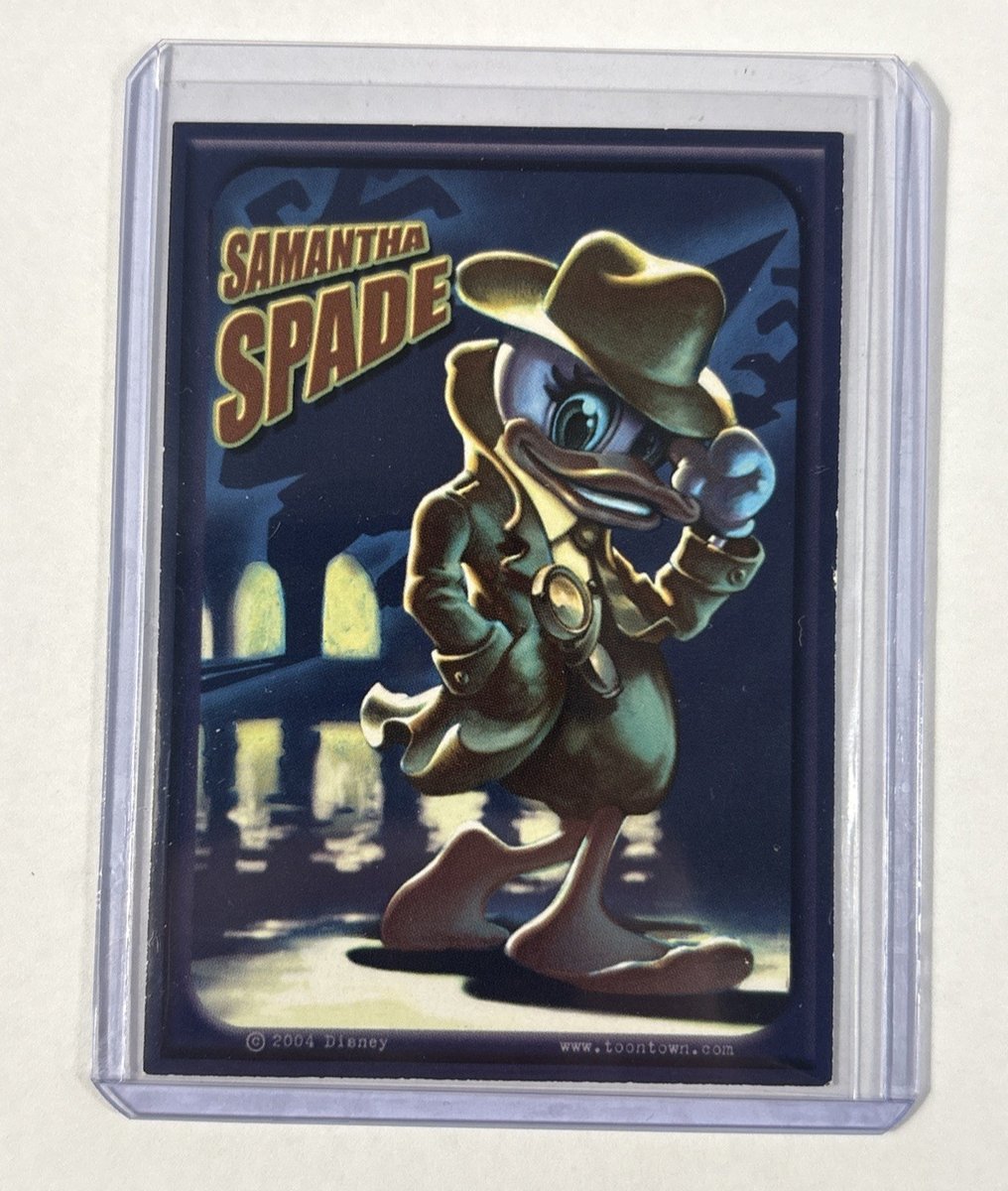 2004 Disney's ToonTown Online Trading Card Serie 1 - Toonografia Samantha Spade
