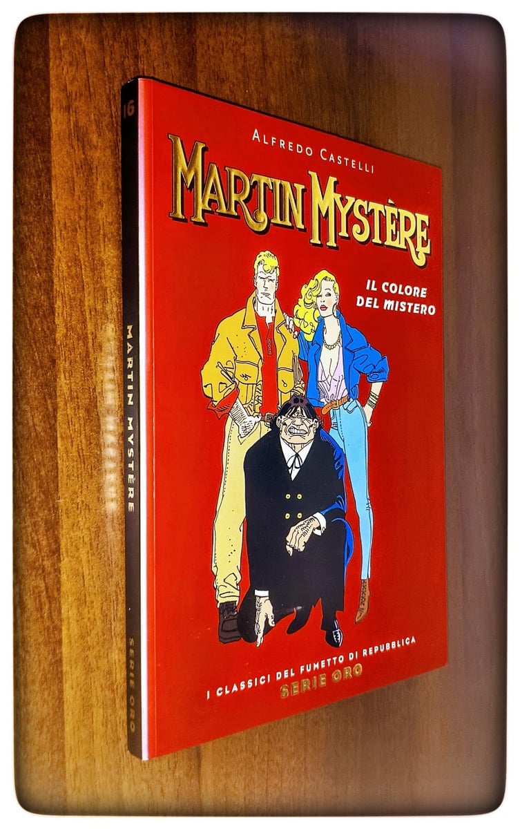 I CLASSICI DEL FUMETTO DI REPUBBLICA SERIE ORO N.16 MARTIN MYSTÈRE (COME NUOVO)