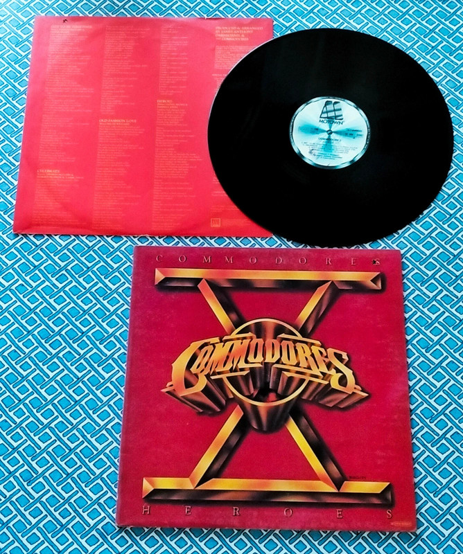 Commodores Heroes Vinile Originale Prima Stampa ITA 1980 Gatefold