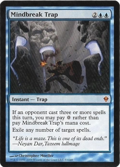 Mindbreak Trap Zendikar Regular  MTG