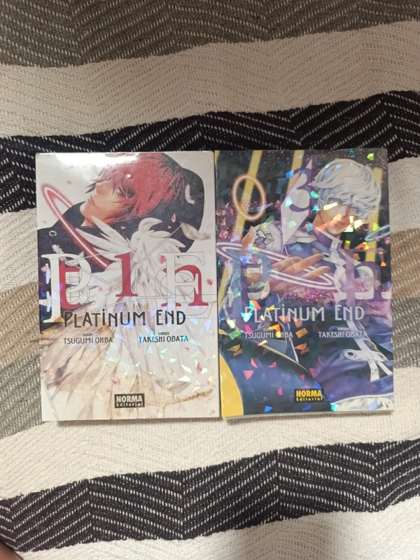 Platinum end 1 y 3 manga
