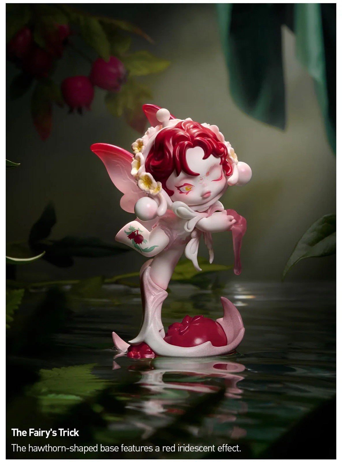 POP MART ⭐️AUTENTICI PETALI SKULLPANDA in quattro atti serie [Il trucco della fata]