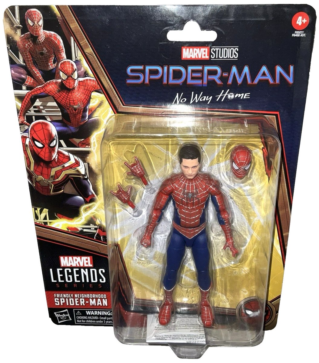 Marvel Legends Spiderman 6" Figura Quartiere Amichevole Spider-Man No Way Home