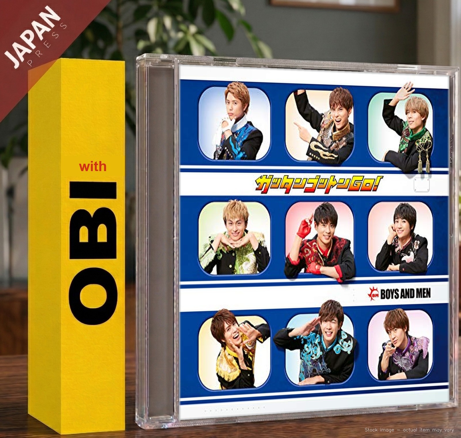 BOYS AND MEN - ガッタ��ゴットンGO! (Limited Edition B)(w/DVD)... CD Japan Import Anime