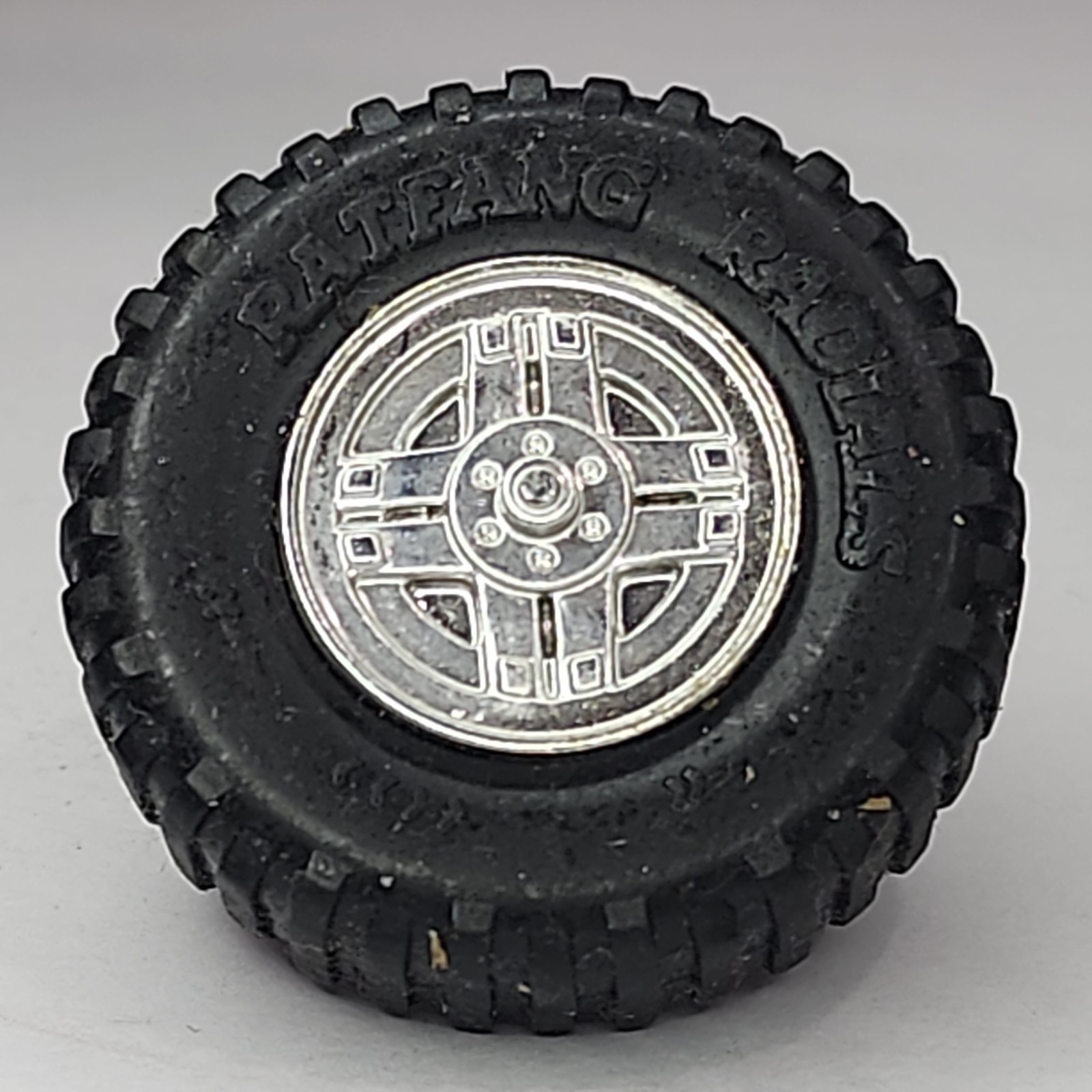 Vintage 1987 Kenner M.A.S.K. Mask Laser Command Front Tire Vehicle Part Piece 