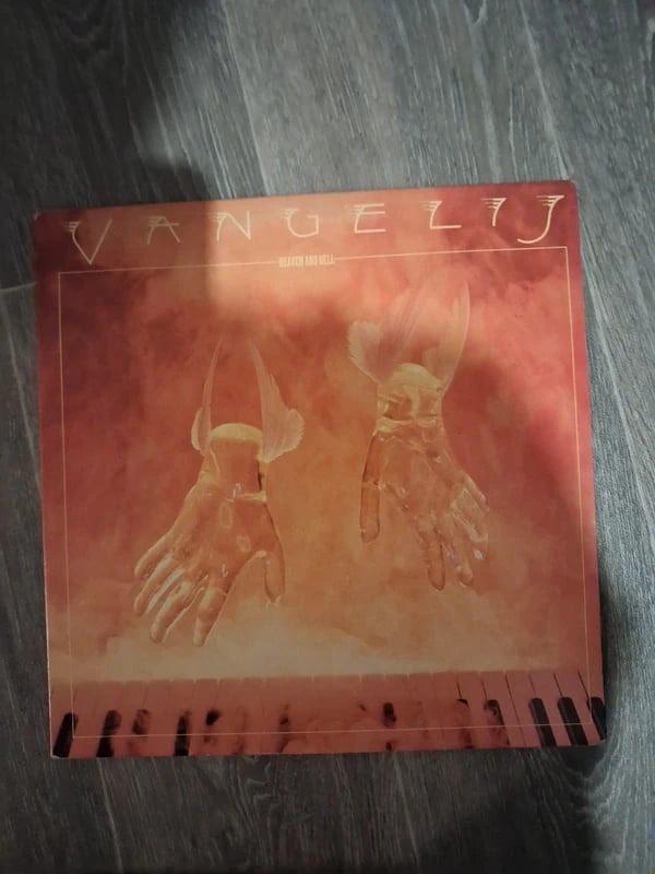 Vinyle 33 tr vangelis heaven and hell