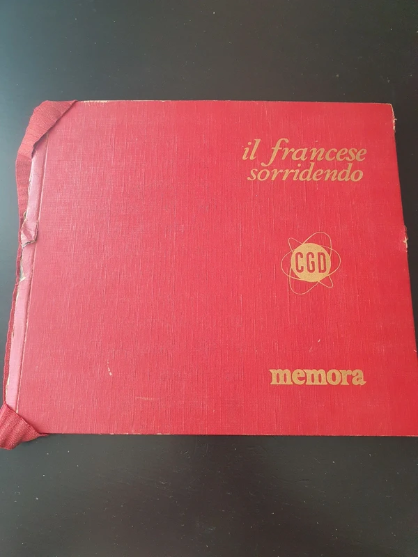 3 Dischi il francese sorridendo di Jean Barbet