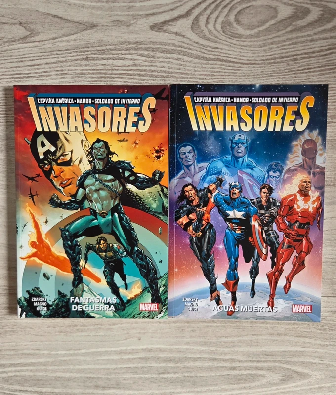 Cómics Marvel Invasores Completo