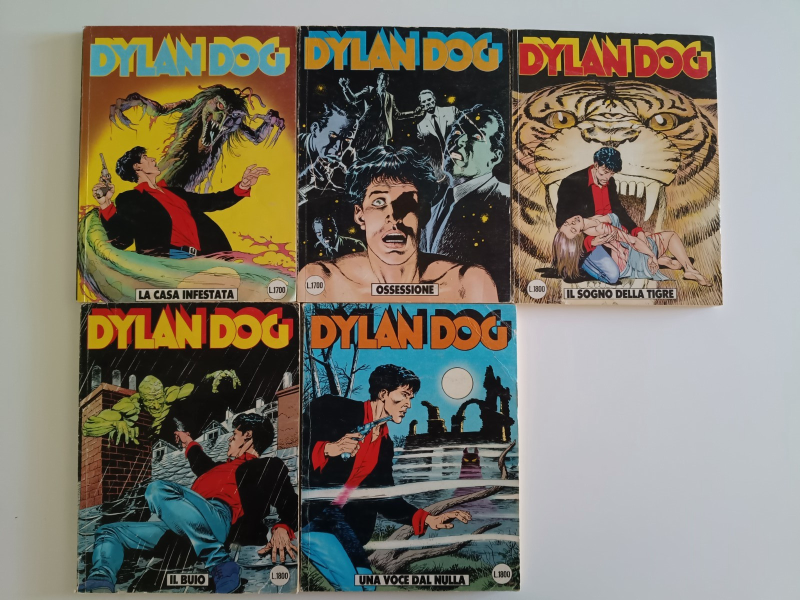 Numeri Dylan Dog originali prima edizione 30,32,34,37,38