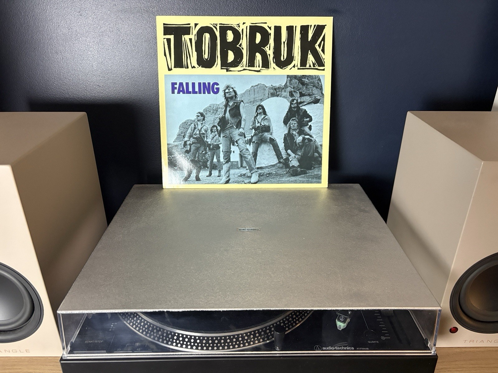 Tobruk Falling UK 1985 12” Vinyl Record Ex/VG+