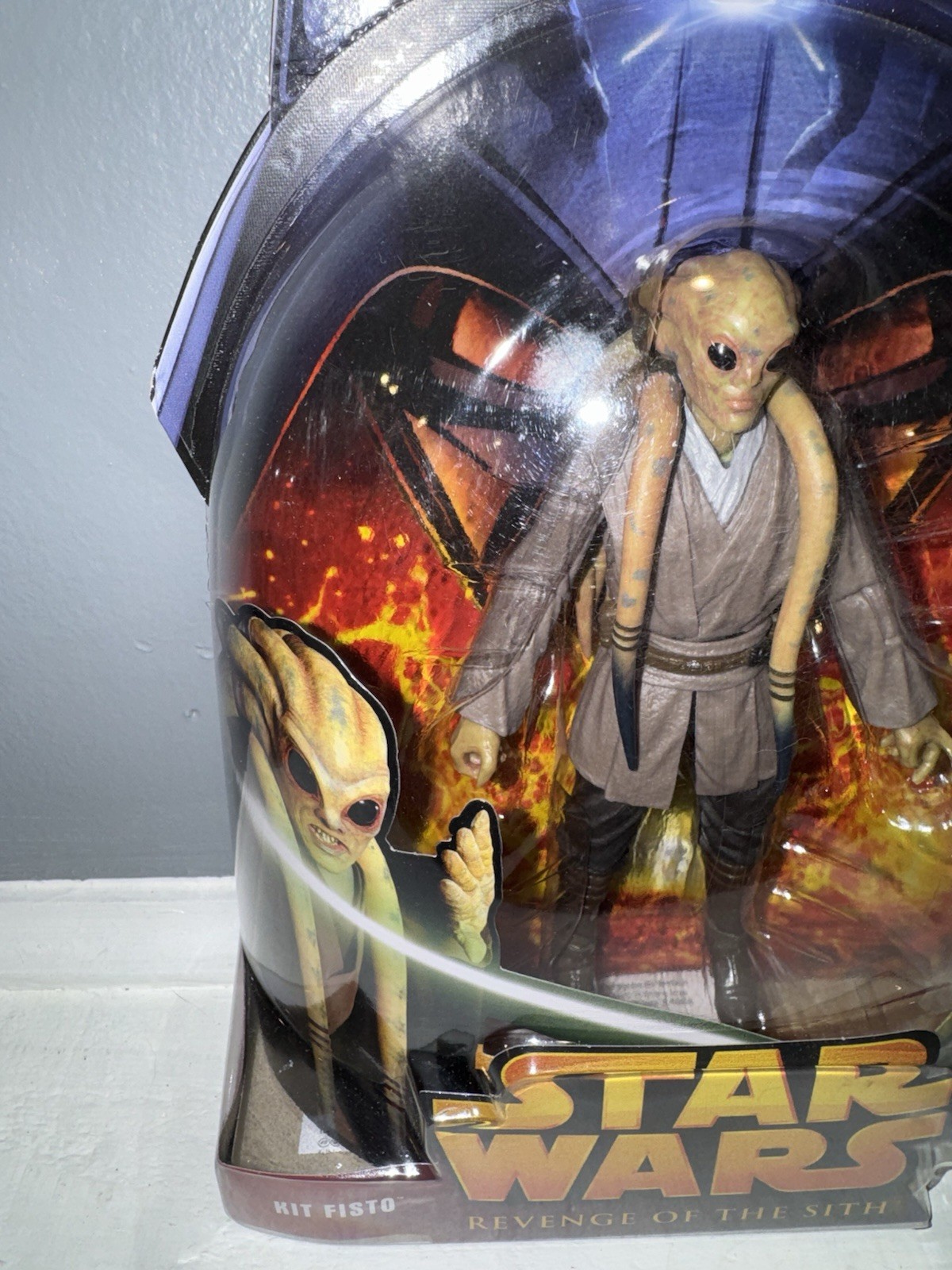 HASBRO STAR WARS LA VENDETTA DEI SITH KIT FISTO 6" ACTION FIGURE SERIE NERA  