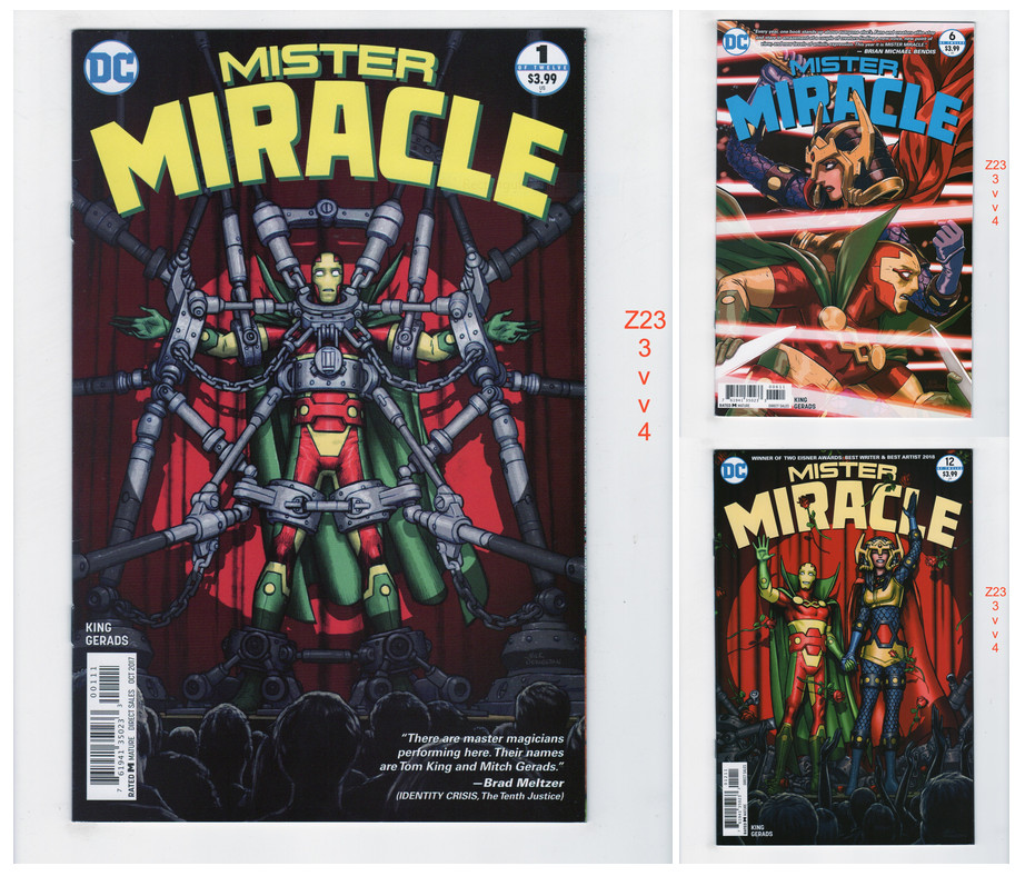 Mister Miracle U SCEGLI fumetto 1 2 3 4 5 6 7 8 9 10 11 12 2017 DC Tom King z234