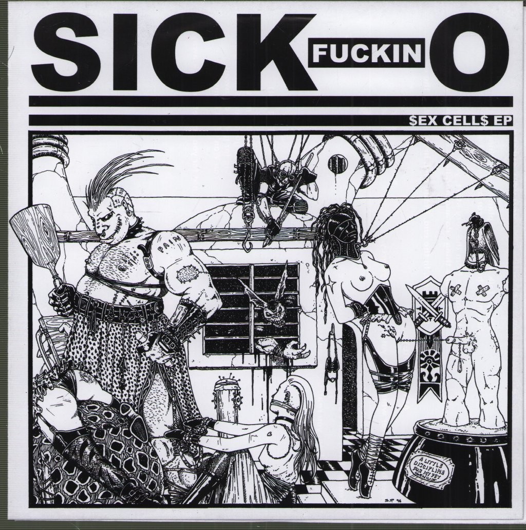 Sick Fuckin O Sex Cells EP Vinile 7" 45 RPM Germany 2010 Regurgitated Semen