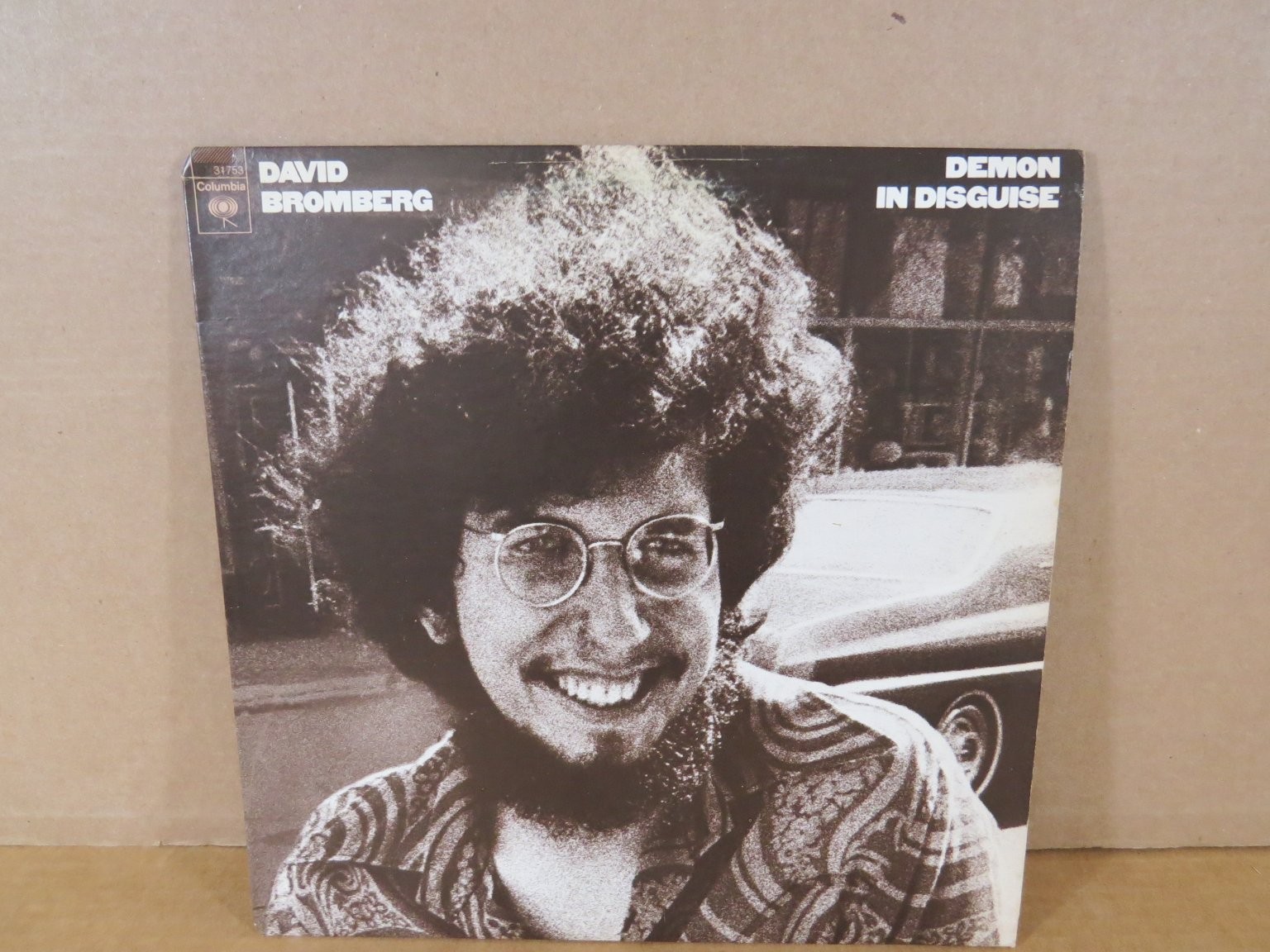 David Bromberg - Demon in Disguise LP Record 1972 Columbia Folk Rock 33 RPM EX