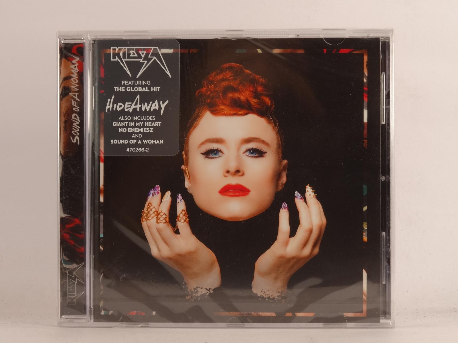 KIESZA SOUND OF A WOMAN (515) 13 Track CD Album plus Picture Sleeve ISLAND