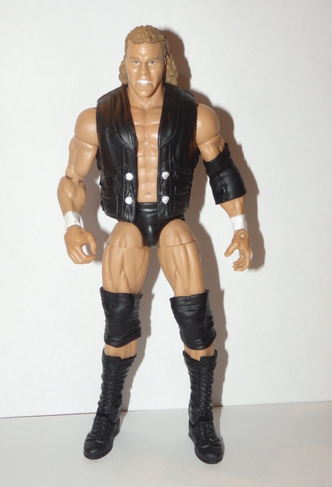 GILET MULLET PERSONALIZZATO MATTEL WWE ELITE PSYCHO SID VICIOUS JUSTICE