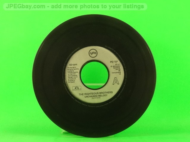 RIGHTEOUS BROTHERS UNCHAINED MELODY (2) (137) 7" VERVE