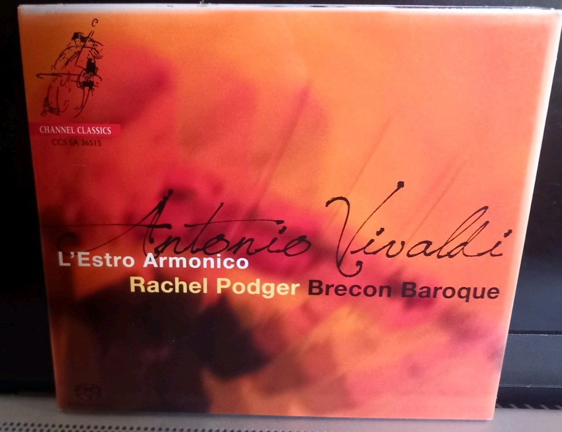 LIKE NEW*2 SACD*RACHEL PODGER*VIVALDI L'ESTRO ARMONICO*CHANNEL CLASSICS 2015