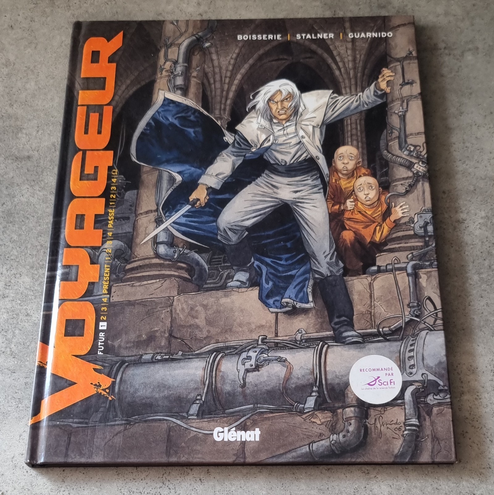Glénat Voyageur Futur Tome 1 2007 Boisserie Stalner Couverture Guarnido EO