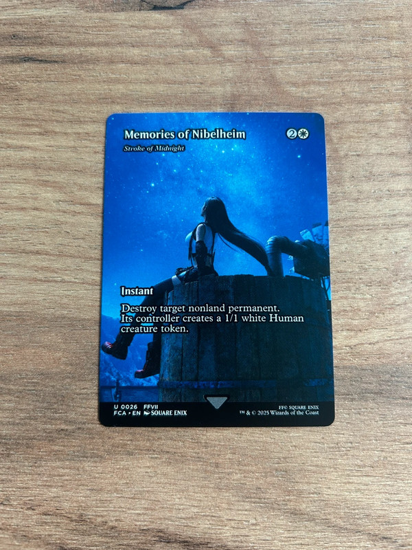 Memories of nibelheim Stroke of midnight U0026 #026 FCA final fantasy magic the gathering commander