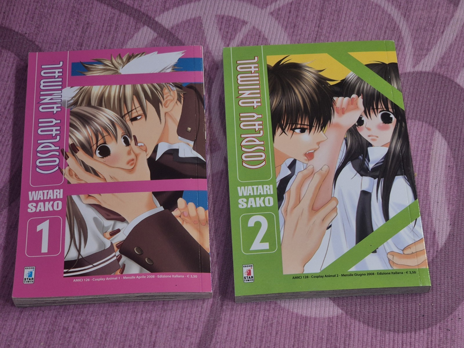 Star Comics Cosplay Animal Vol. 1-2 - Watari Sako Manga Italiano 2008