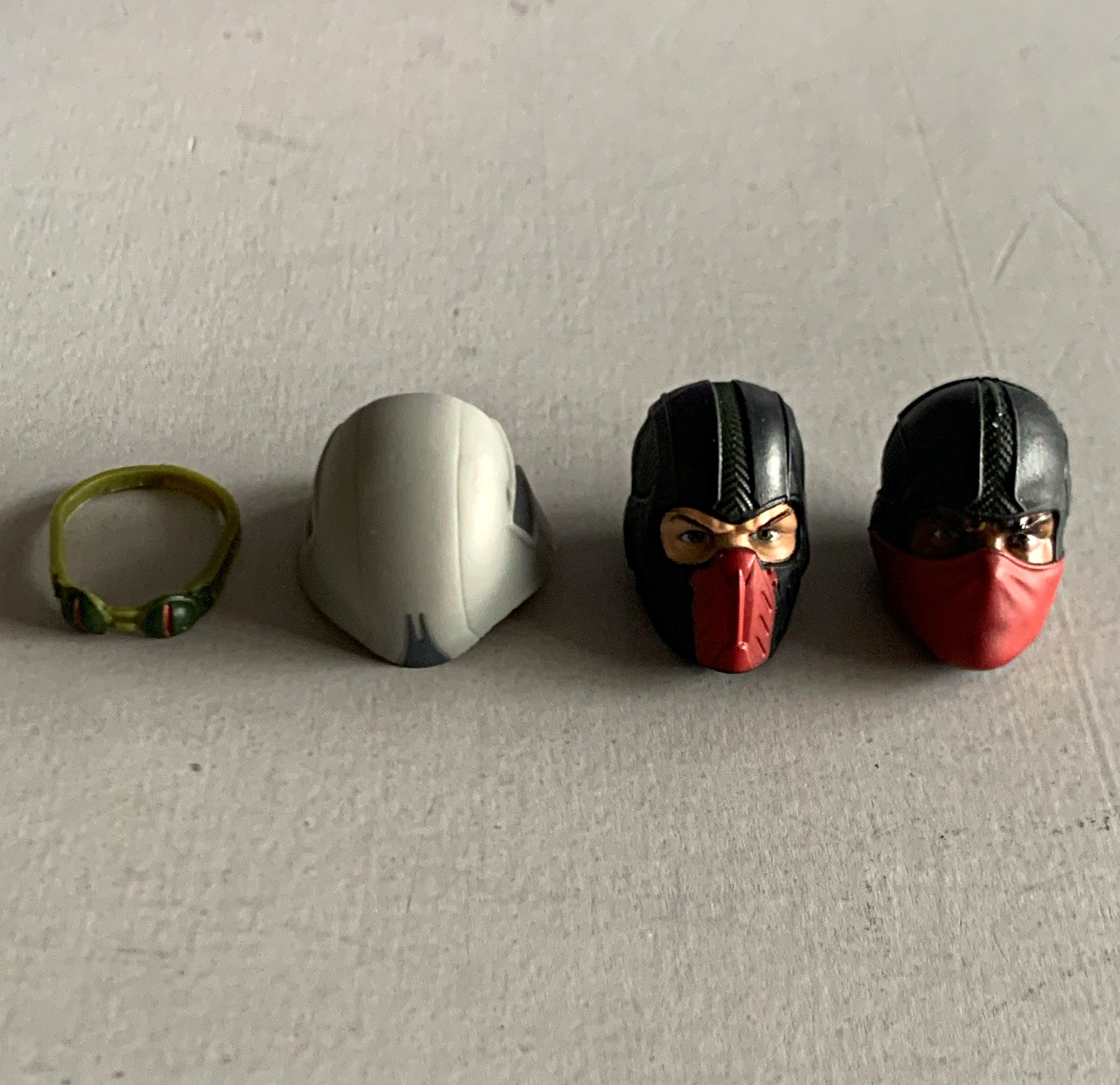 GI Joe Classified Cobra Trooper Python Patrol Head X2 Helmet goggles only
