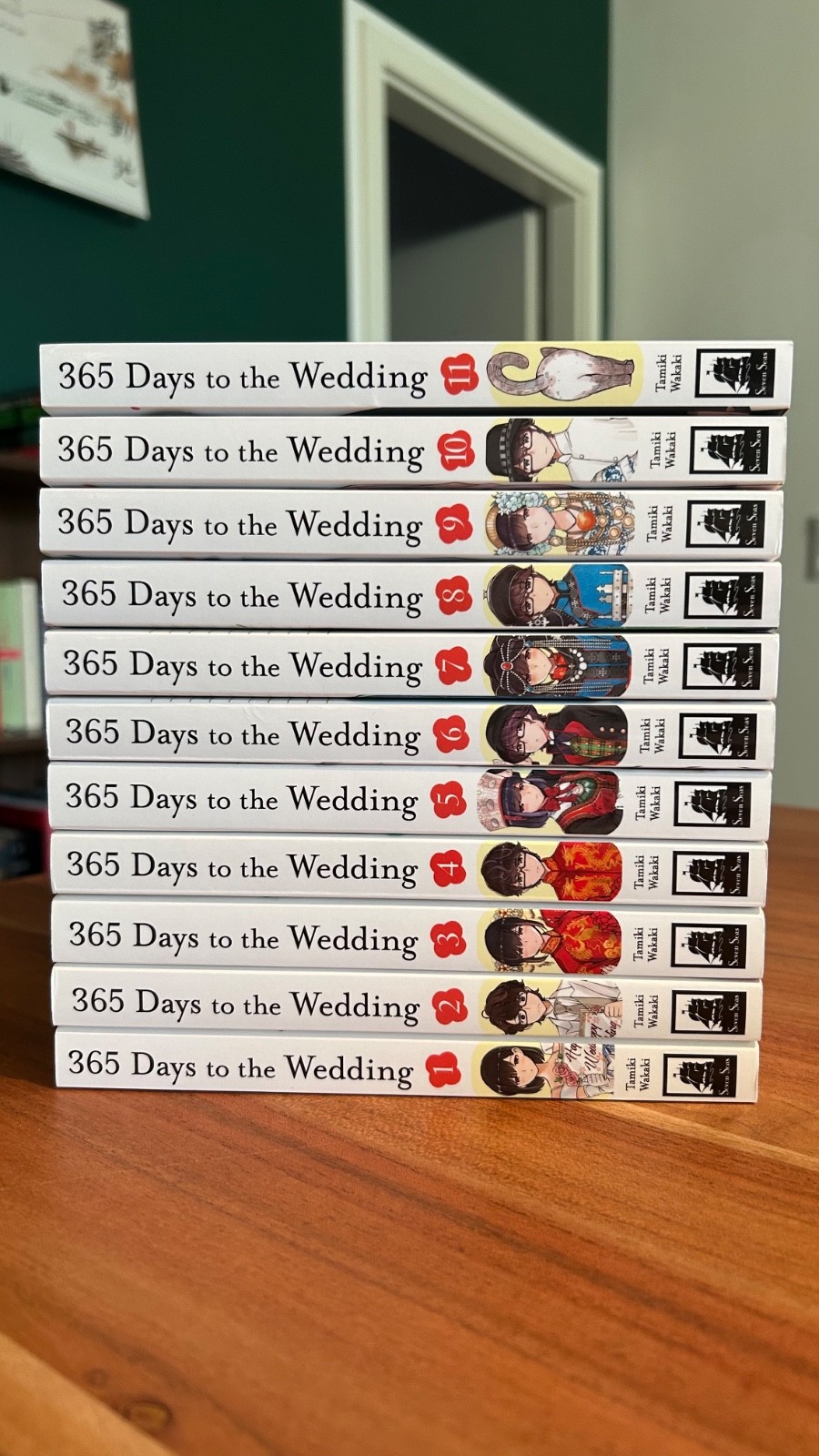 365 giorni al matrimonio, manga vol. 1-11 (Completo), INGLESE, Tamiki Wakaki