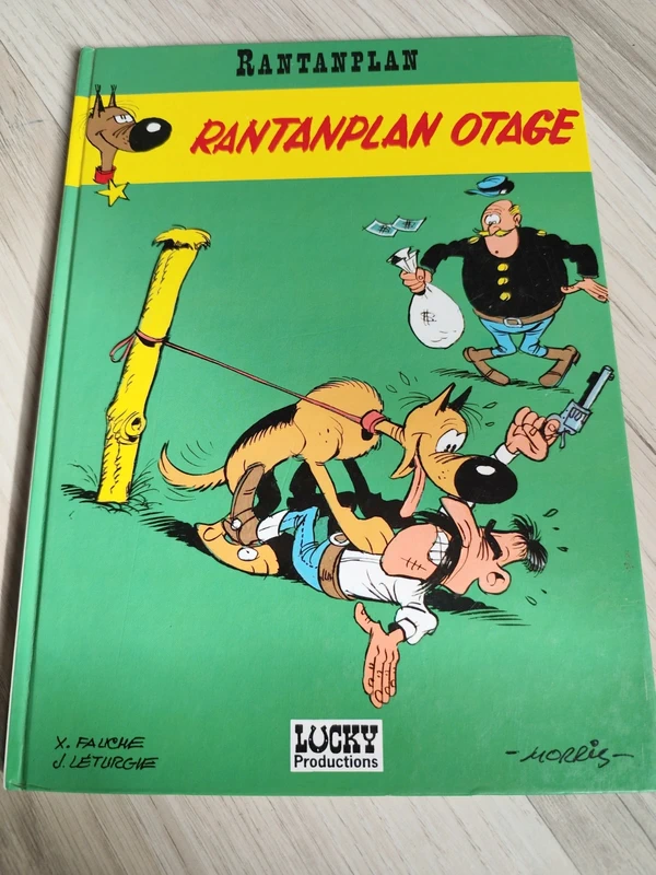 BD bande dessinée livre enfant adolescent Rantanplan Otage