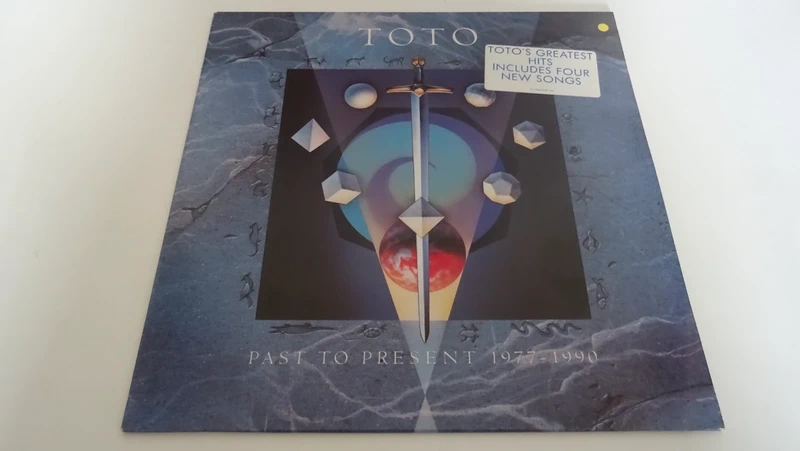 lp Toto Past To Present 1977-1990 vinyle best of original vg+