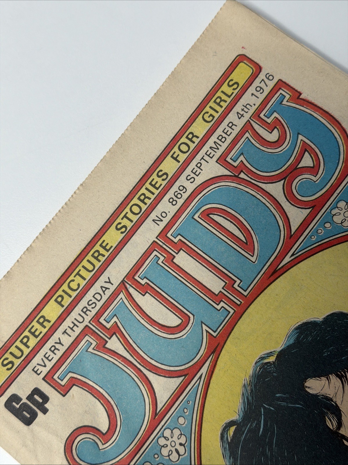 Vintage JUDY COMIC - SEPTY 4th 1976 - 50th Birthday Gift - ELVIS PRESLEY Cover